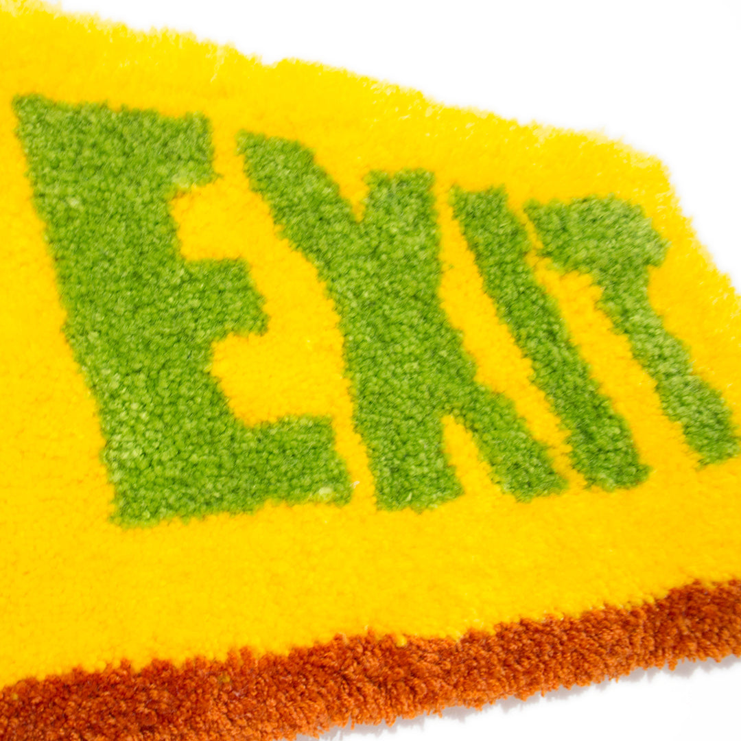 'Exit' Wall Rug