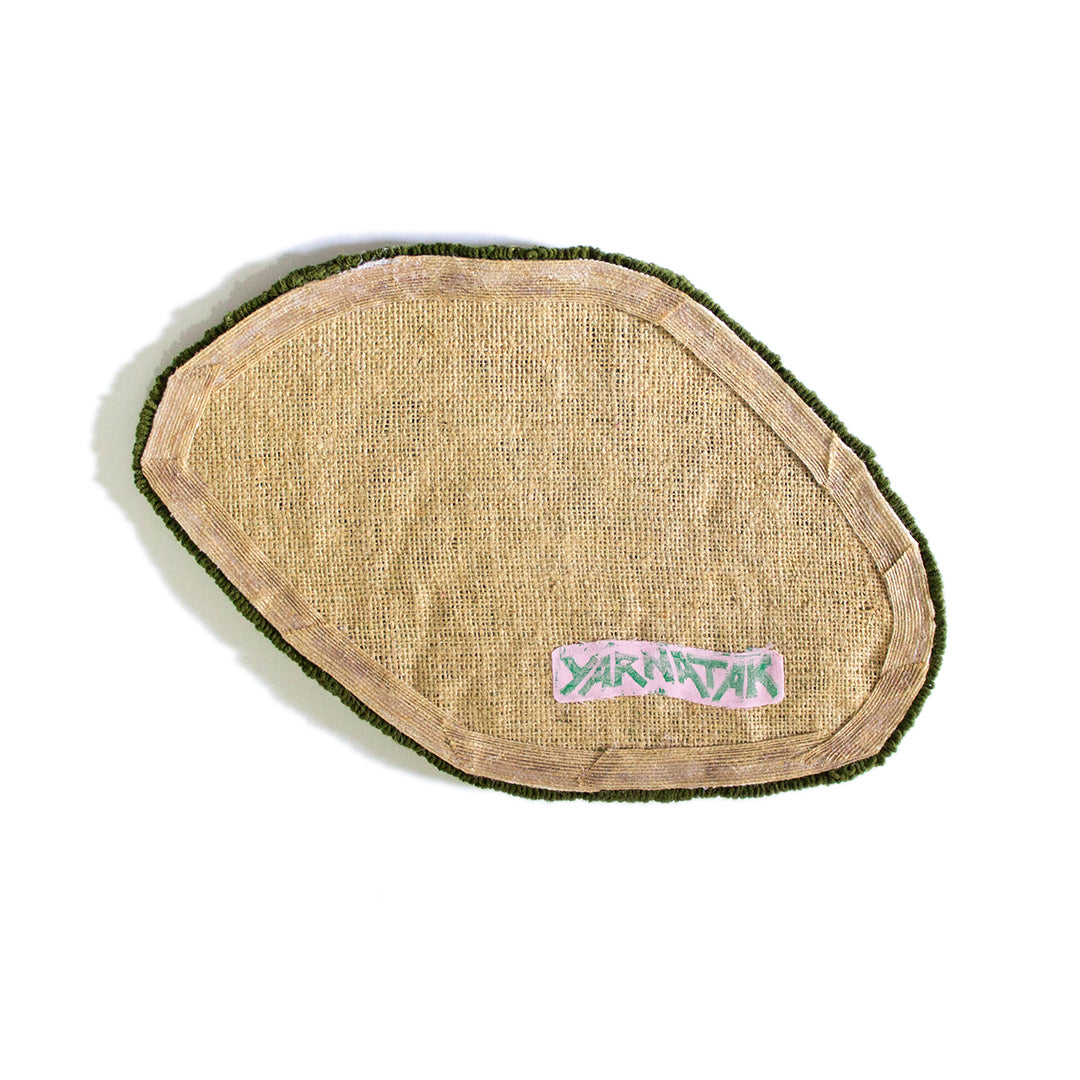 'Leaves' - Handmade Wall Rug