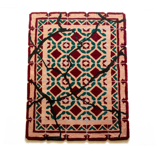 'Simulated Fracture' Rug