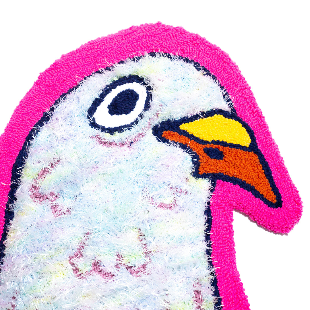 LIMITED EDITION 'Pigeon' - Handmade Wall Rug